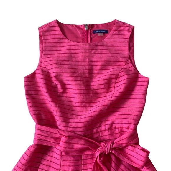 Pink Tommy Hilfiger Sleeveless Dress Size 2 - Picture 2 of 10